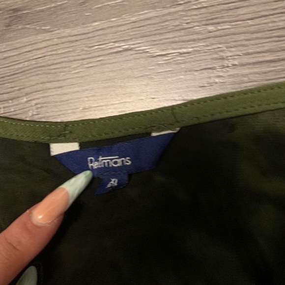 ⛅️reitman vintage 3/4 sleeve flowy fairy top - Picture 3 of 3